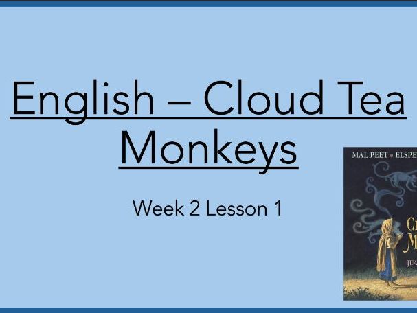 English Cloud Tea Monkeys W2 L1-3