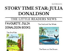 Julia Donaldson Newspaper