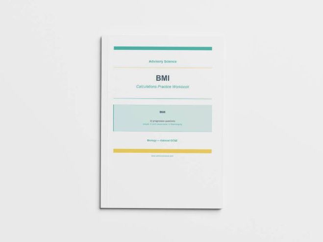 BMI Calculations - Edexcel GCSE Biology Calculation Practice Book