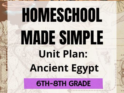 Unit Plan | Ancient Egypt | Grades 6th-8th