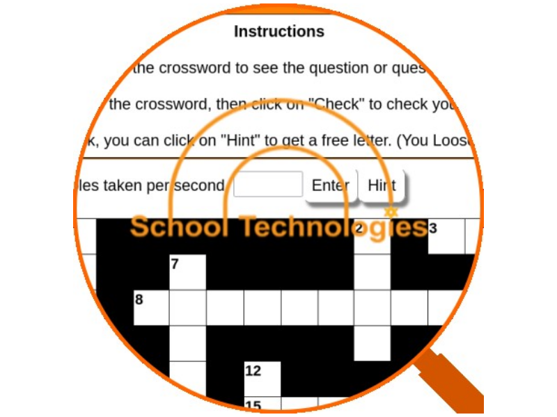 CS - Information Representation - Crossword