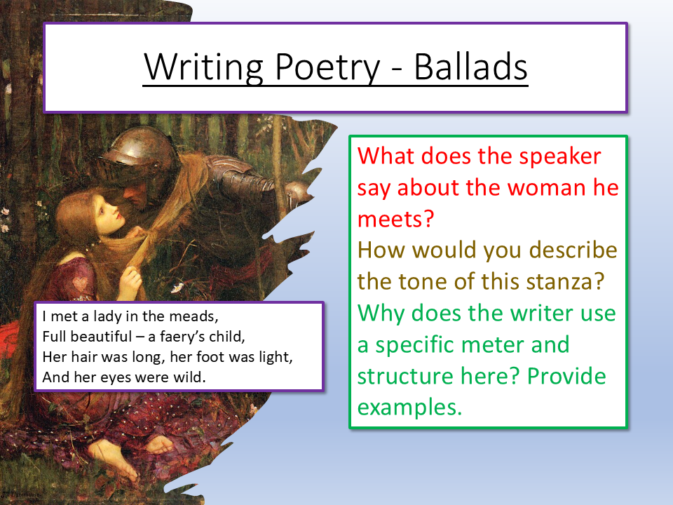 Poetry Ballads