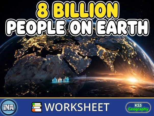 Our Global Population - KS3 Geography Worksheet