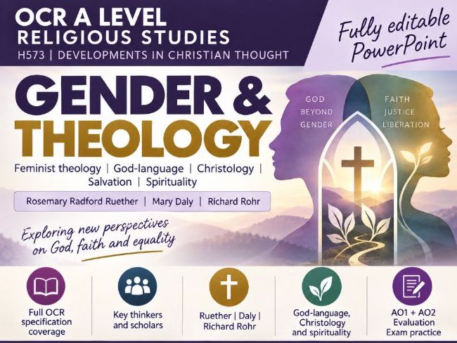 A Level Religious Studies: Gender & Theology - OCR H573 DCT