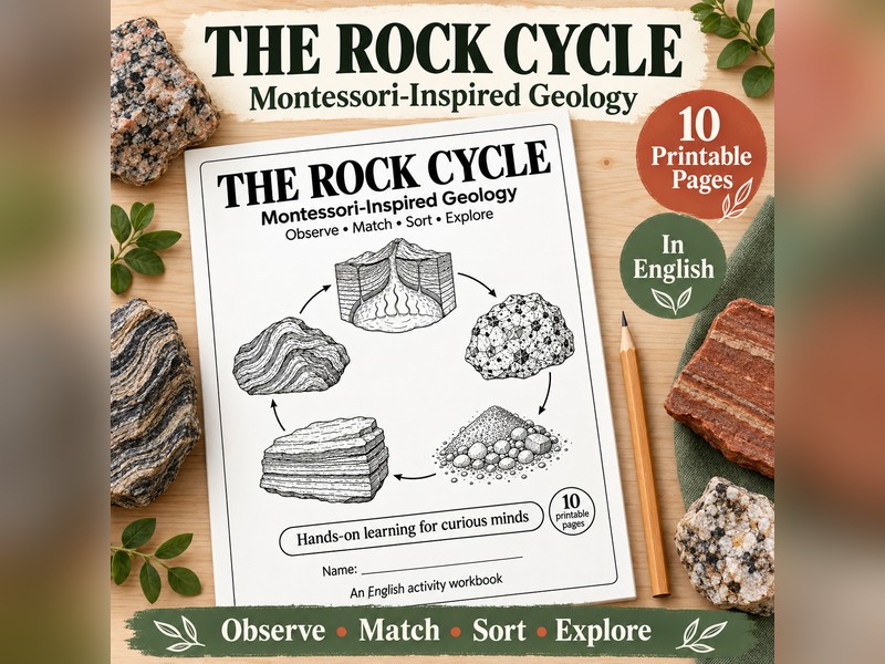 The Rock Cycle Montessori-Inspired Activities