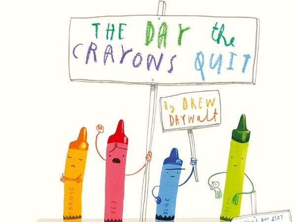 The Day the Crayons Quit End of year poster
