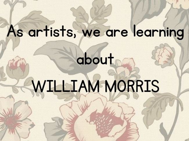 William Morris Art Printing Lessons