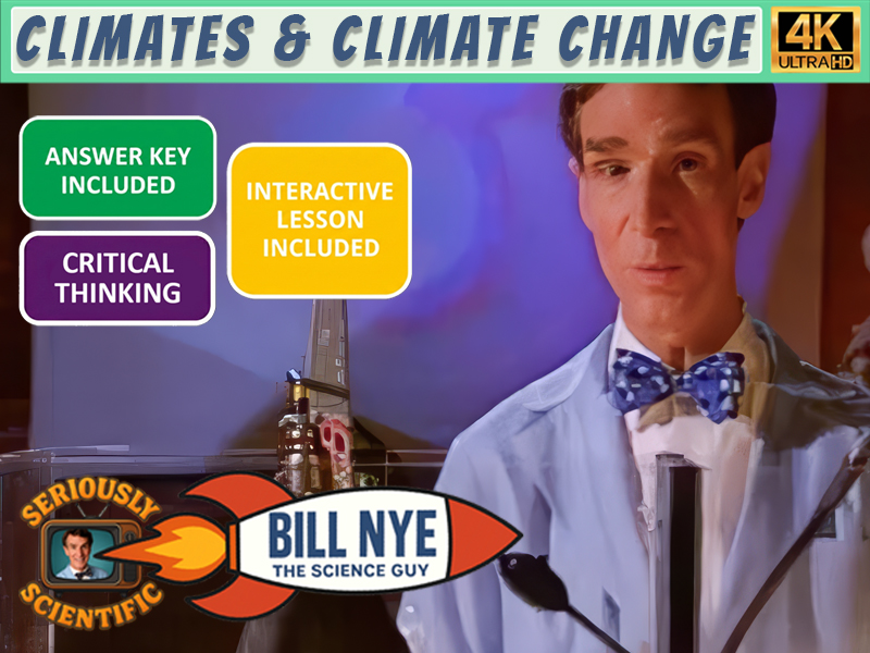 Bill Nye - Climates Worksheet - Comprehension