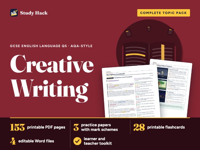 GCSE English Language Paper 1 Question 5: AQA-style writing guide, practice and model answers