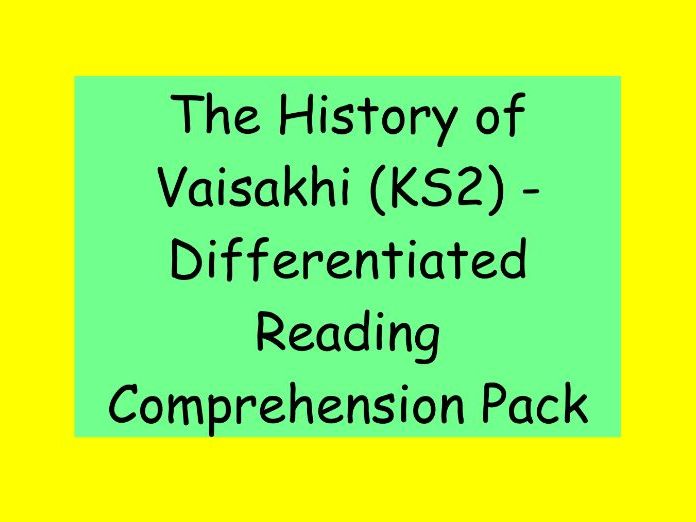 The History of Vaisakhi – Differentiated Reading Comprehension Pack (KS2)