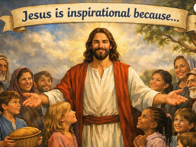 How are different people inspired by the teaching of Jesus?