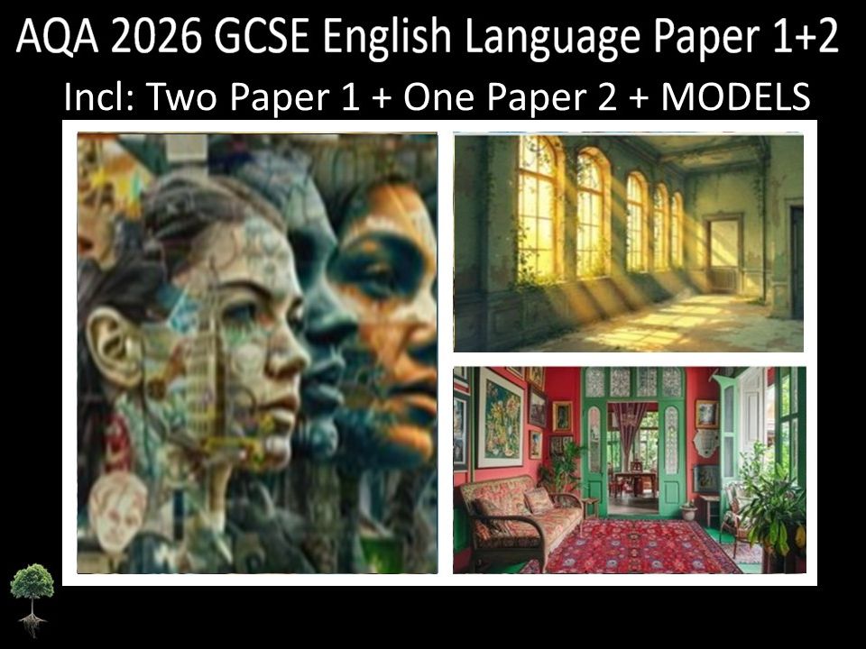 Three AQA 2026 GCSE English Language Paper 1 & 2 Mocks | Models