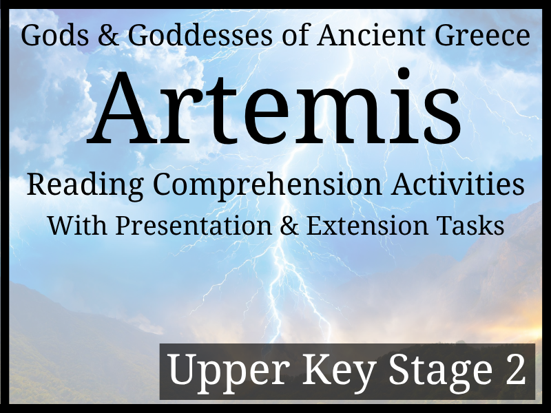 Artemis Reading Comprehension Activities | Year 5 & Year 6 | UKS2