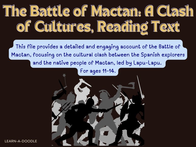The Battle of Mactan: A Clash of Cultures, Reading Text