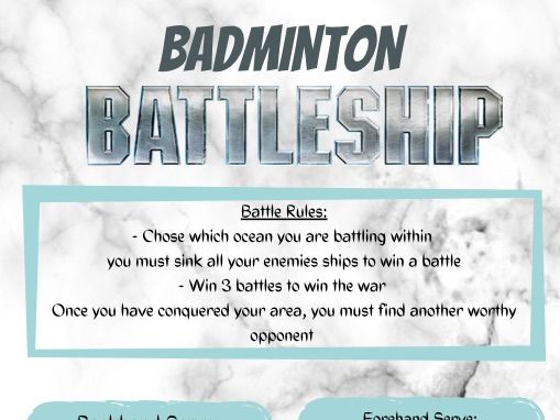 Badminton Battleships