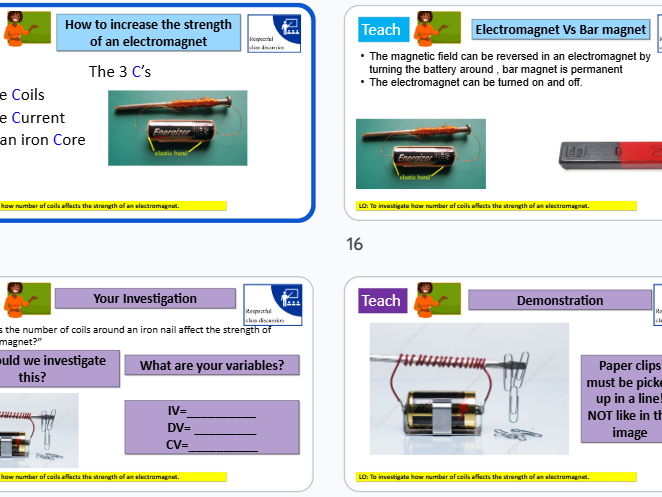 Electromagnets GCSE Combined science AQA