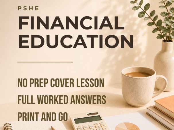 PSHE / Financial Education Cover Lesson: Inflation Over Time (No Prep)