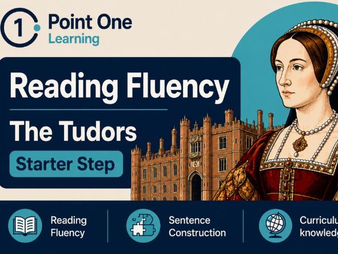 KS2 Reading Fluency Intervention | Tudors| Starter Step