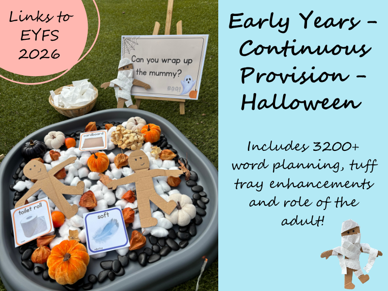 Early Years - Continuous Provision - Halloween
