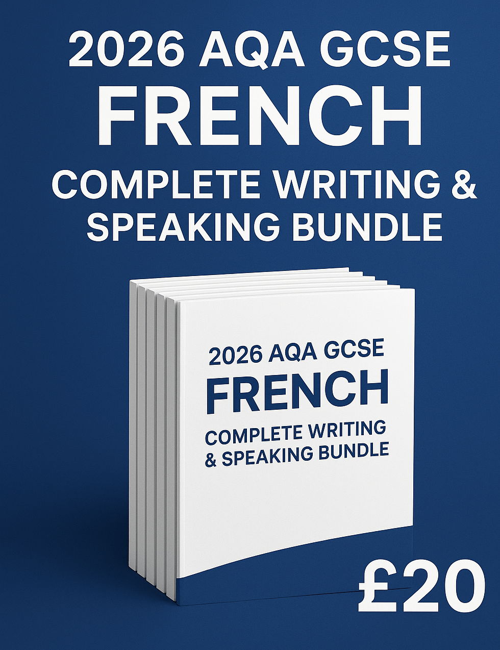 2026 AQA GCSE French – Complete Writing & Speaking Bundle (Foundation & Higher)