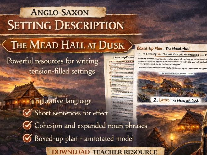Anglo Saxon Setting Description