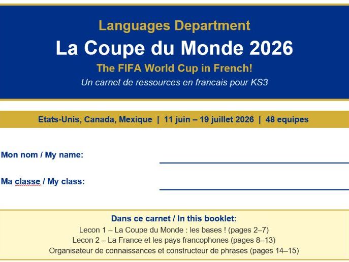 World Cup 2026 French/Francophone Focus