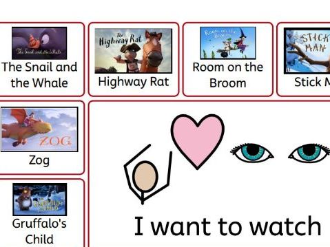 I want to watch visual