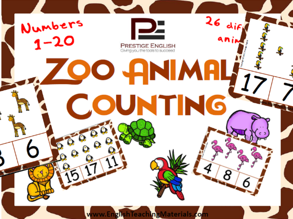 Zoo Animals Counting | Fun Classroom Game