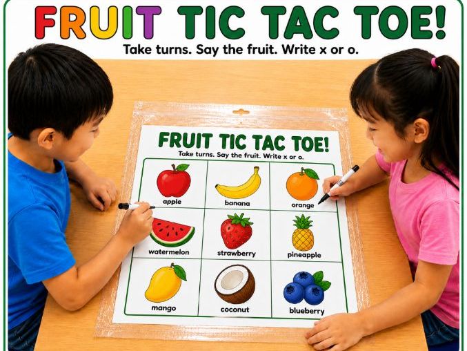Fruit Tic-Tac-Toe