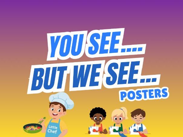 You see students COOKING / SEWING, but we see SO MANY MORE SKILLS! Posters