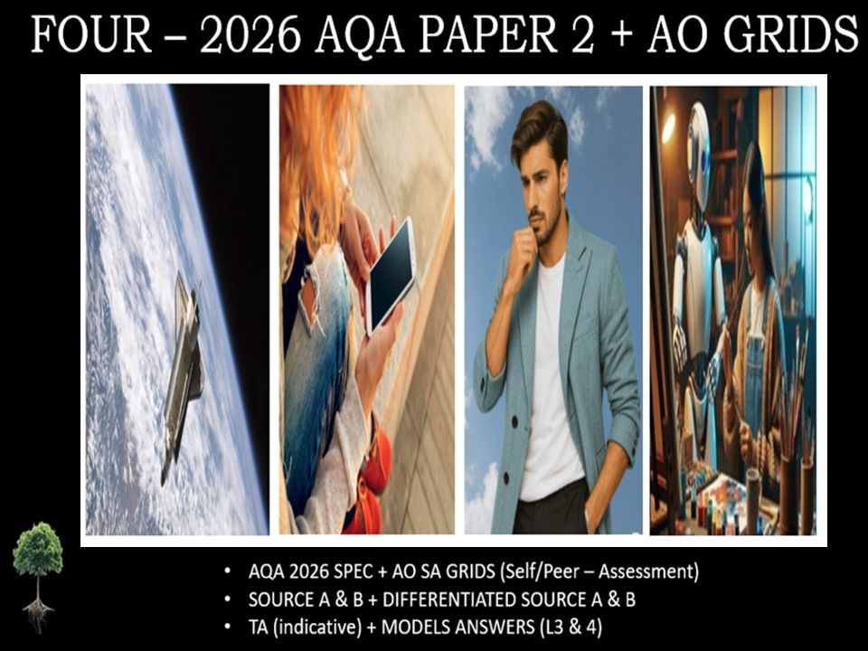 FOUR - AQA PAPER 2 | 2026 FULL MOCKS | AO GRIDS