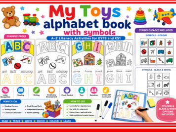 My Toys Alphabet Book with Symbols