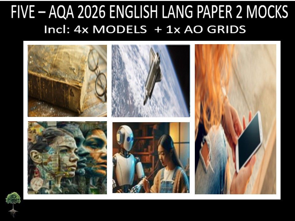 FIVE - AQA PAPER 2 | 2026 FULL MOCKS | MODELS | AO GRIDS