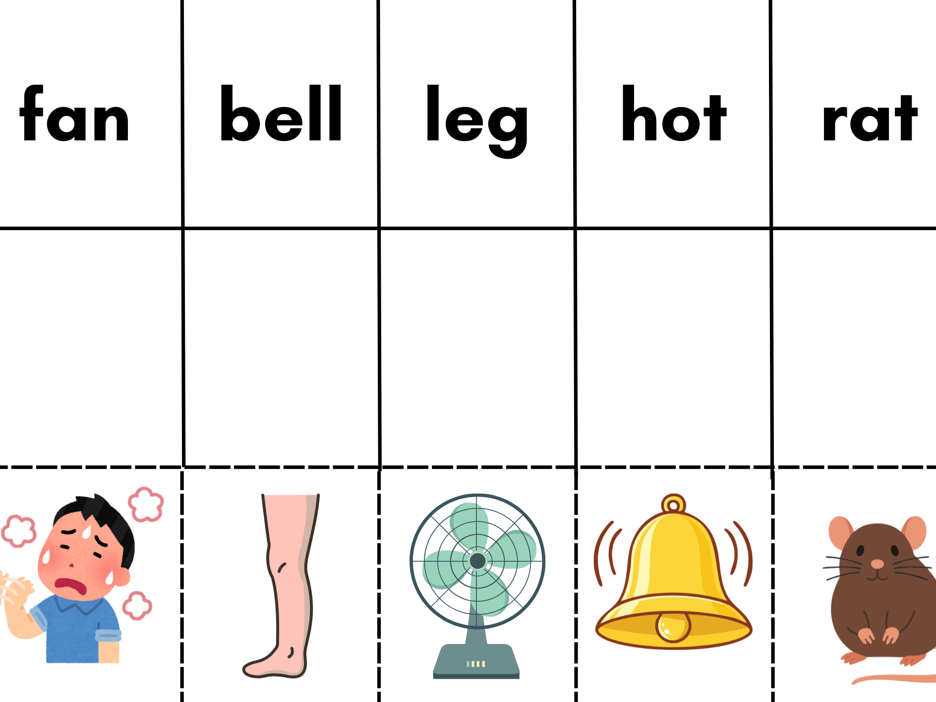 Phase 2 & 3 Phonics Read & Match Picture Sheets – 11 Sheets