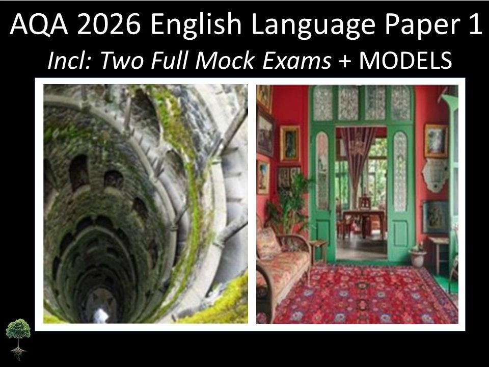 Two AQA 2026 English Language Paper 1 Mocks | Models