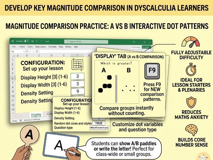 Comparative Magnitude Dyscalculia Workout