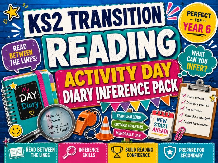 KS2 Transition - Reading - Activity Day Diary Inference Pack