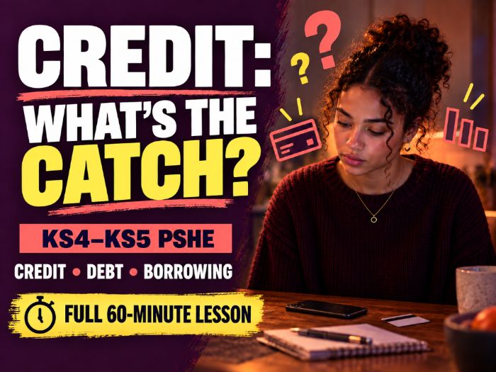 Credit, Debt and Borrowing | Money Management | KS4–KS5 PSHE Lesson