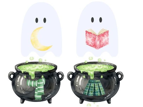 Halloween phonics using oo, oo, ar and ir sounds