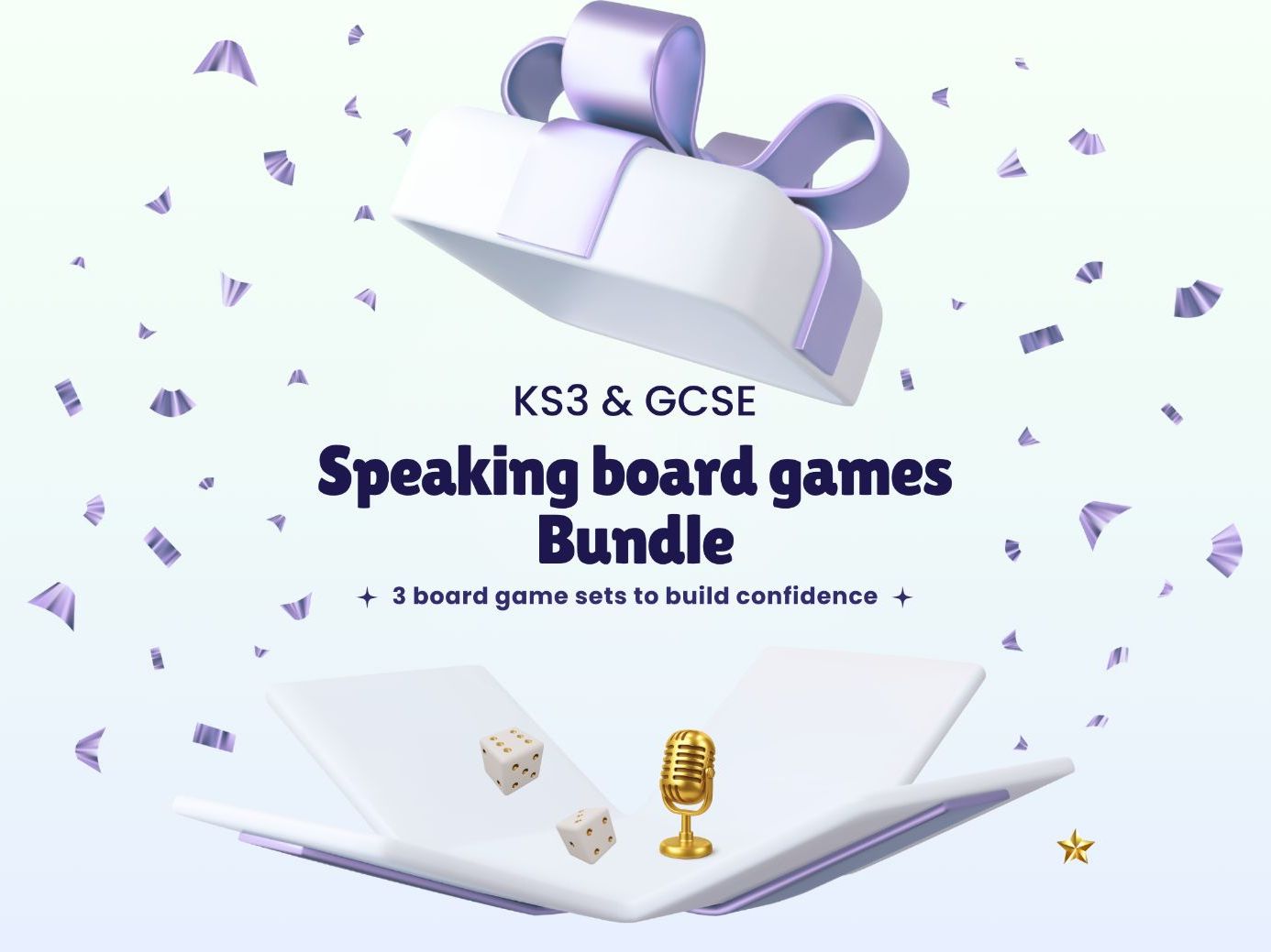 Speaking board games bundle – KS3 & GCSE French