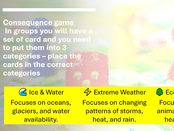 Earth and atmosphere lesson on Combustion and greenhouse gases