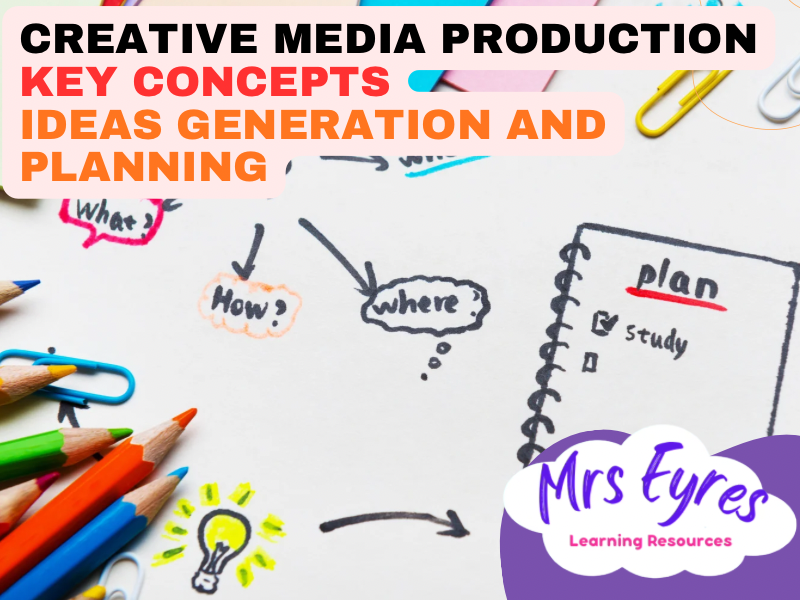 Creative Media Skills Pack: Ideas, Planning, Production and Review