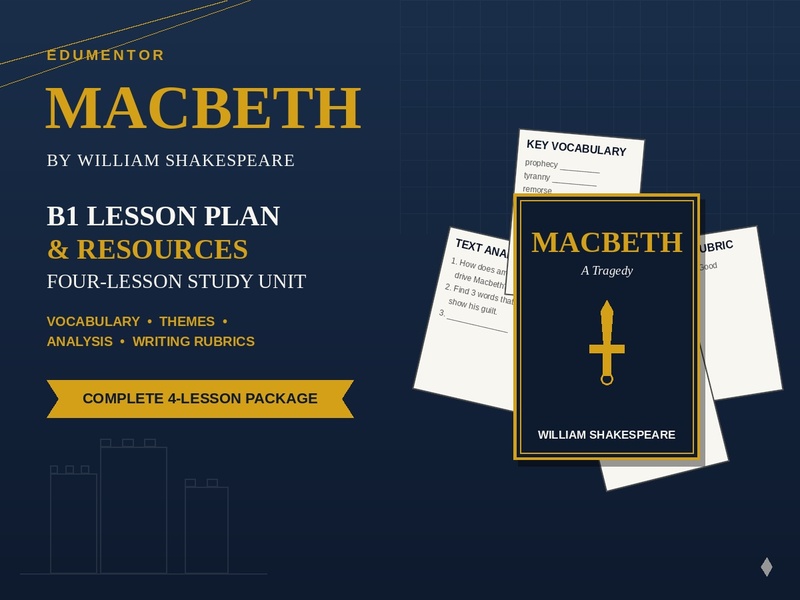 Macbeth Lesson Package