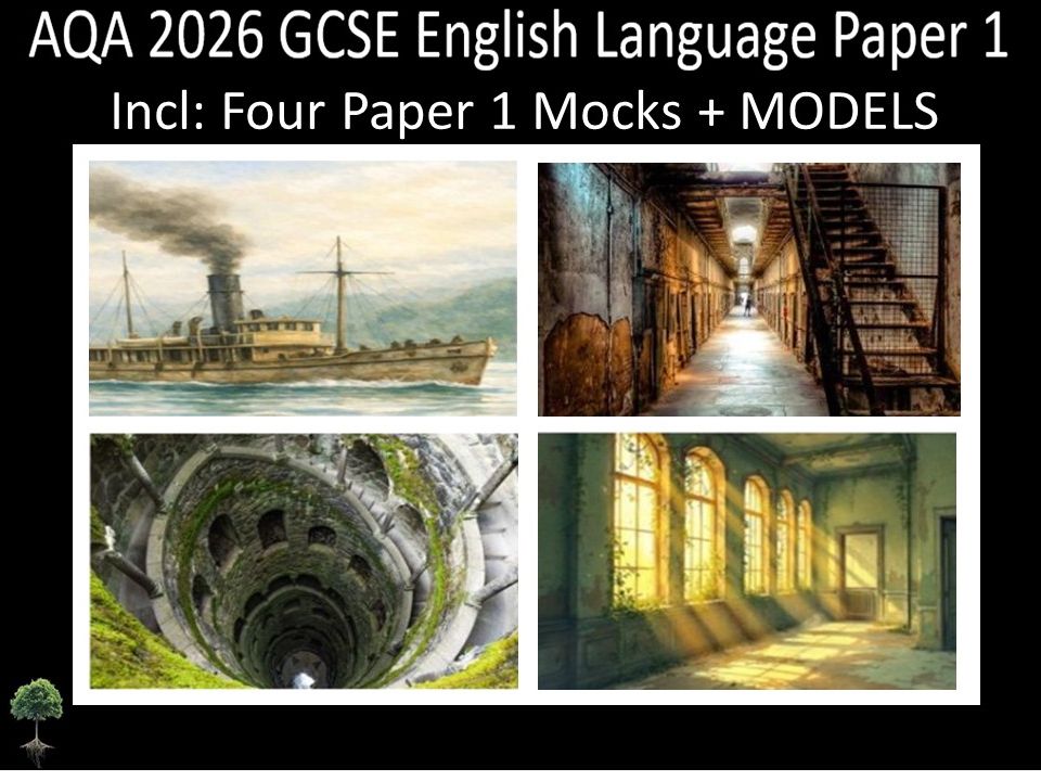 Four AQA 2026 GCSE English Language Paper 1 Mocks | Model