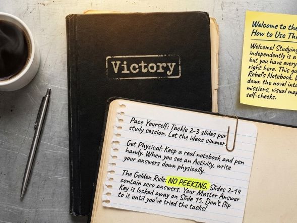 1984 Study Guide | George Orwell Self-Paced Slide Deck | Independent Novel Study