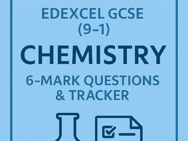 Separate Science Chemistry – Paper 2: 6‑Mark Questions & Tracker