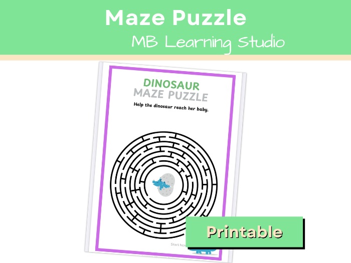 Dinosaur Maze