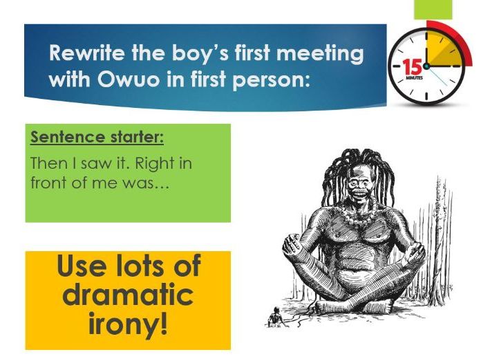 Myth Lesson - Death and the Boy (Year 8)