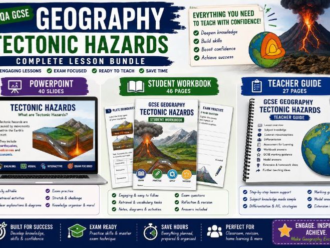 AQA GCSE Geography | Tectonic Hazards Complete Lesson
