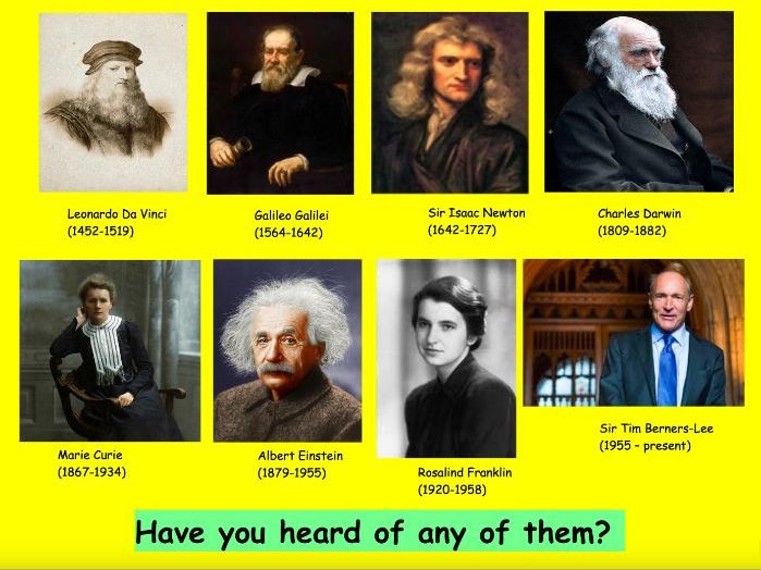 Notable Scientists and their Discoveries – Science and History Research Lesson (KS2)